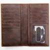 Cody James Men's Brown Rodeo Tooled Leather Wallet