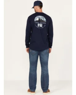 Cody James Men's FR Medium Wash Slim Straight Jeans -Cody James 2000348999 400 P3