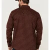 Cody James Men's FR Tartan Plaid Print Long Sleeve Snap Work Shirt