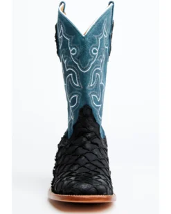 Cody James Men's Pirarucu Soul Western Exotic Boot - Broad Square Toe -Cody James 2000351581 400 P4 1