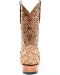 Cody James Men's Exotic Pirarucu Western Boots - Broad Square Toe