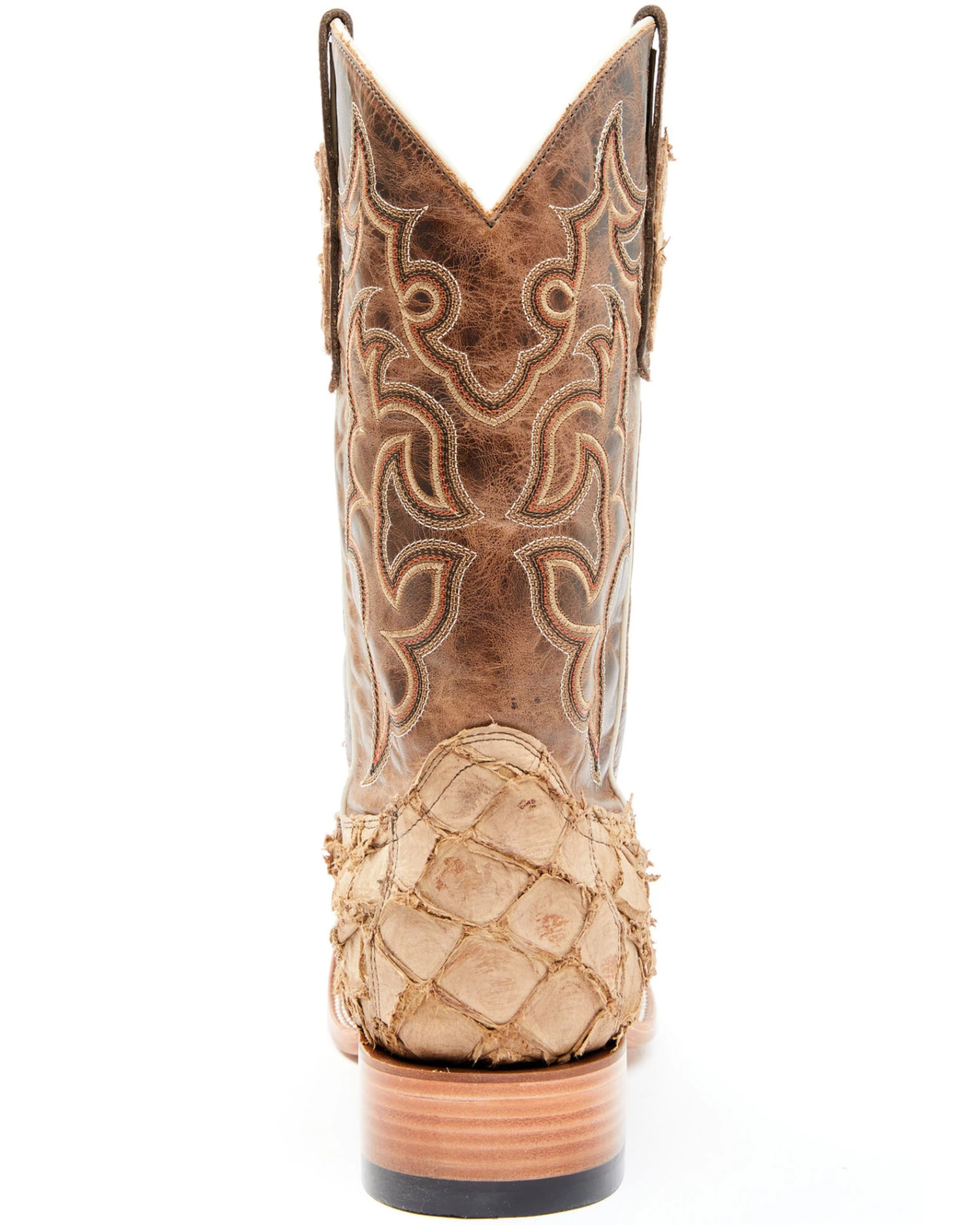 Cody James Men's Exotic Pirarucu Western Boots - Broad Square Toe 1 Cody James Men's Exotic Pirarucu Western Boots - Broad Square Toe