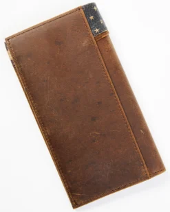 Cody James Men's Distressed Patriotic Checkbook Wallet 5 Cody James Men's Distressed Patriotic Checkbook Wallet -Cody James 2000351819 942 P3