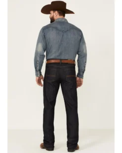 Cody James Men's Heeler Dark Wash Stretch Stackable Straight Leg Jeans  -Cody James 2000351839 400 P3