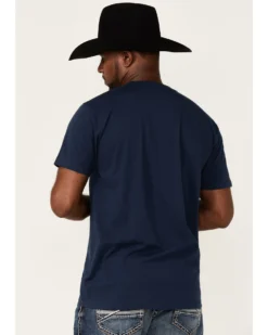 Cody James Men's Navy Southwestern Logo Short Sleeve T-Shirt  -Cody James 2000352228 410 P4