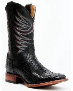 Cody James Men's Matte Python Exotic Western Boots - Broad Square Toe 10 Cody James Men's Matte Python Exotic Western Boots - Broad Square Toe -Cody James 2000356759 001 P1 1