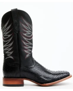 Cody James Men's Matte Python Exotic Western Boots - Broad Square Toe 13 Cody James Men's Matte Python Exotic Western Boots - Broad Square Toe -Cody James 2000356759 001 P2 1