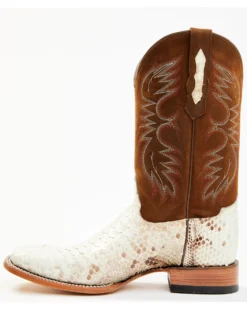 Cody James Men's Bone Python Exotic Western Boot - Broad Square Toe 9 Cody James Men's Bone Python Exotic Western Boot - Broad Square Toe -Cody James 2000356761 200 P3