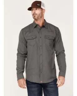 Cody James Men's FR Vented Long Sleeve Button-Down Work Shirt 