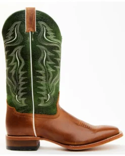 Cody James Men's Peridot Green Leather Western Boots - Broad Square Toe -Cody James 2000358811 300 P2 1