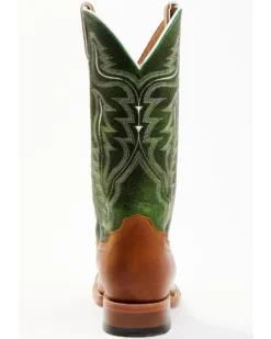 Cody James Men's Peridot Green Leather Western Boots - Broad Square Toe -Cody James 2000358811 300 P5 1