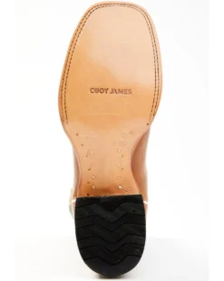 Cody James Men's Peridot Green Leather Western Boots - Broad Square Toe  -Cody James 2000358811 300 P7