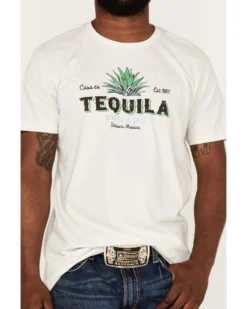 Cody James Men's Tequila Shot Ivory Graphic Short Sleeve T-Shirt 6 Cody James Men's Tequila Shot Ivory Graphic Short Sleeve T-Shirt -Cody James 2000359065 103 P3