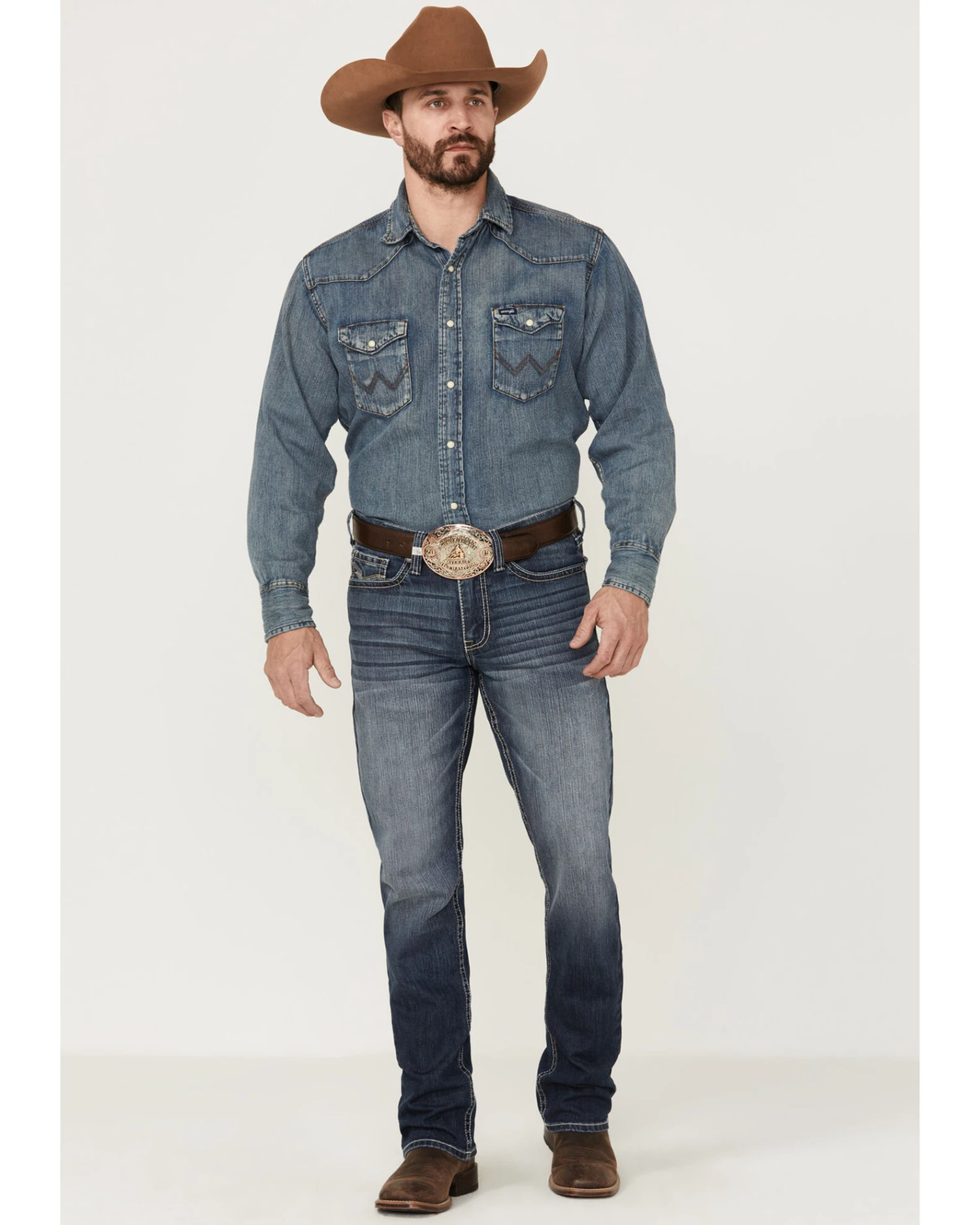 Cody James Men's Moonlight Medium Wash Stretch Slim Straight Jeans 2 Cody James Men's Moonlight Medium Wash Stretch Slim Straight Jeans - Image 2