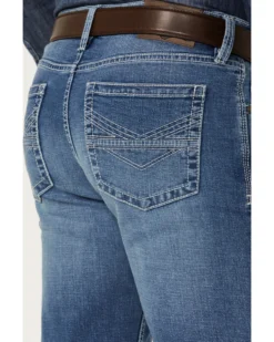 Cody James Men's Silverton Light Wash Stretch Relaxed Bootcut Jeans  -Cody James 2000359293 413 P4