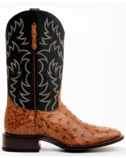 Cody James Men's Full Quill Cognac Ostrich Exotic Western Boots - Broad Square Toe 12 Cody James Men's Full Quill Cognac Ostrich Exotic Western Boots - Broad Square Toe -Cody James 2000359772 001 P2 1