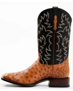 Cody James Men's Full Quill Cognac Ostrich Exotic Western Boots - Broad Square Toe 10 Cody James Men's Full Quill Cognac Ostrich Exotic Western Boots - Broad Square Toe -Cody James 2000359772 001 P3 1