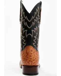 Cody James Men's Full Quill Cognac Ostrich Exotic Western Boots - Broad Square Toe 11 Cody James Men's Full Quill Cognac Ostrich Exotic Western Boots - Broad Square Toe -Cody James 2000359772 001 P5 1