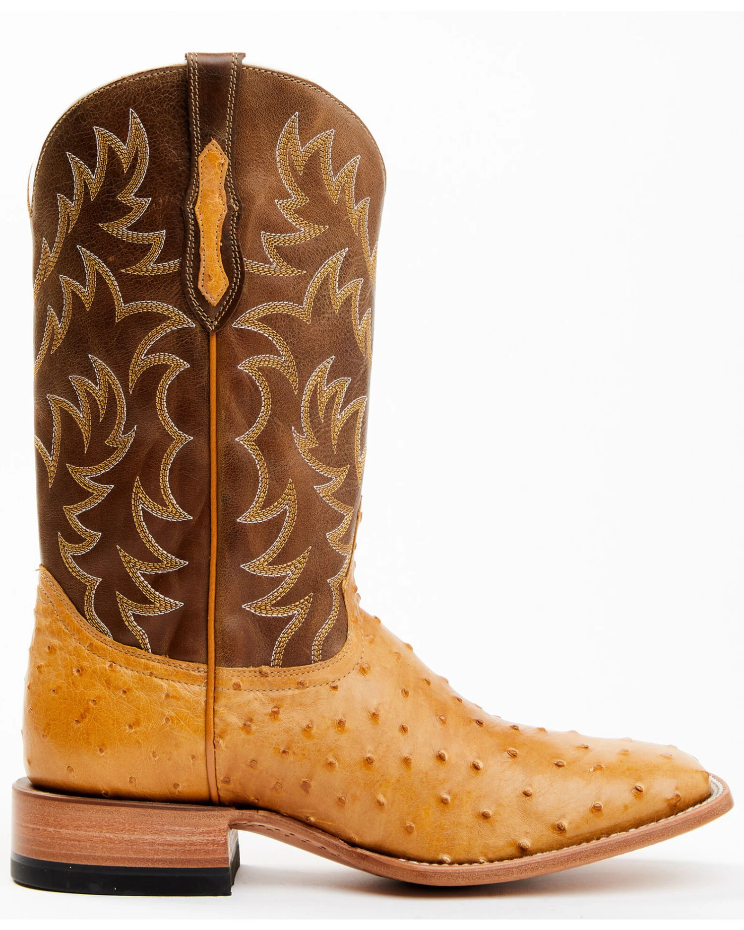 Cody James Men's Full-Quill Ostrich Exotic Western Boots - Broad Square Toe 2 Cody James Men's Full-Quill Ostrich Exotic Western Boots - Broad Square Toe - Image 2