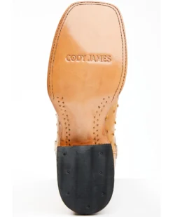 Cody James Men's Full-Quill Ostrich Exotic Western Boots - Broad Square Toe -Cody James 2000359773 200 P7 1