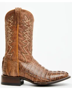 Cody James Men's Exotic Caiman Tail Western Boots - Broad Square Toe -Cody James 2000360834 200 P2 1