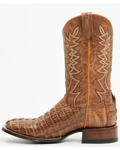 Cody James Men's Exotic Caiman Tail Western Boots - Broad Square Toe -Cody James 2000360834 200 P3 1