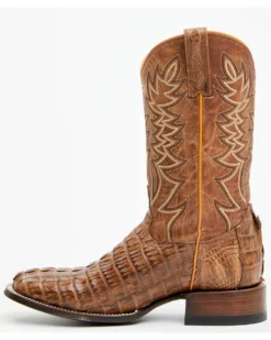 Cody James Men's Exotic Caiman Tail Western Boots - Broad Square Toe  -Cody James 2000360834 200 P3