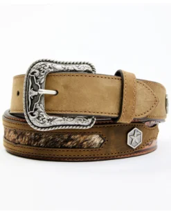 Cody James Men's Texas Star Concho Belt