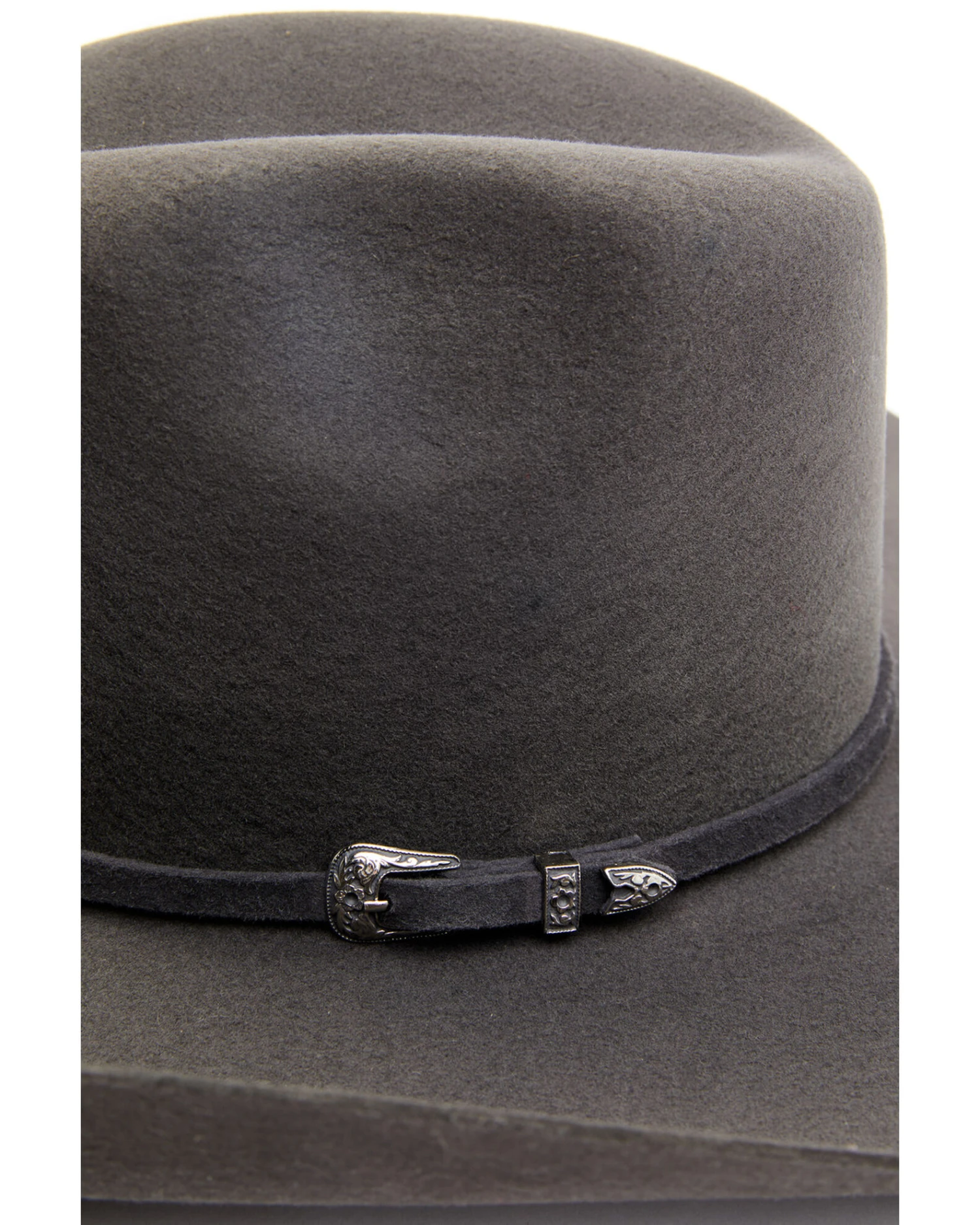 Cody James Men's 3X Wool Felt Granite Top Hand Western Hat 2 Cody James Men's 3X Wool Felt Granite Top Hand Western Hat - Image 2