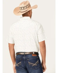 Cody James Men's Liberty Hill Floral Print Short Sleeve Snap Western Shirt 7 Cody James Men's Liberty Hill Floral Print Short Sleeve Snap Western Shirt -Cody James 2000364856 110 P4