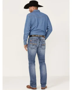 Cody James Men's Dice House Medium Wash Stretch Stackable Straight Jeans 6 Cody James Men's Dice House Medium Wash Stretch Stackable Straight Jeans -Cody James 2000364920 414 P3