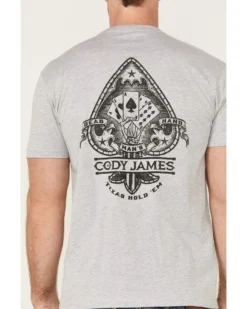 Cody James Men's Dead Mans Ace Graphic Short Sleeve T-Shirt  -Cody James 2000365253 020 P3