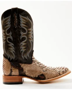 Cody James Men's Exotic Python Western Boots - Broad Square Toe -Cody James 2000367488 201 P2 1