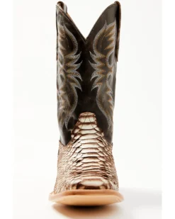 Cody James Men's Exotic Python Western Boots - Broad Square Toe  -Cody James 2000367488 201 P4
