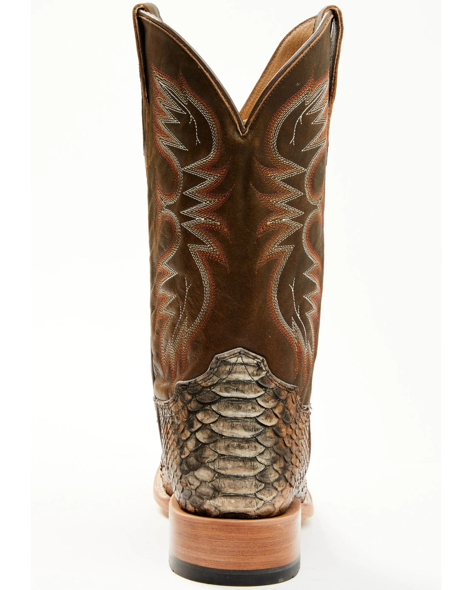 Cody James Men's Python Exotic Western Boots - Broad Square Toe 2 Cody James Men's Python Exotic Western Boots - Broad Square Toe - Image 2