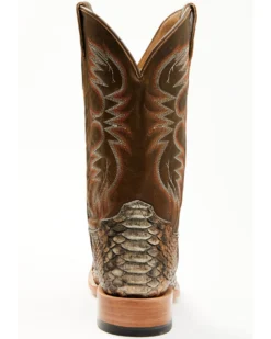 Cody James Men's Python Exotic Western Boots - Broad Square Toe  -Cody James 2000367489 200 P5