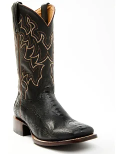 Cody James Men's Exotic Ostrich Leg Western Boots - Broad Square Toe -Cody James 2000371852 001 P1
