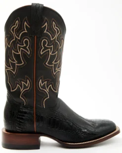 Cody James Men's Exotic Ostrich Leg Western Boots - Broad Square Toe -Cody James 2000371852 001 P2