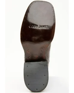 Cody James Men's Antique Cafe Ostrich Leg Exotic Western Boots - Broad Square Toe -Cody James 2000371853 200 P7