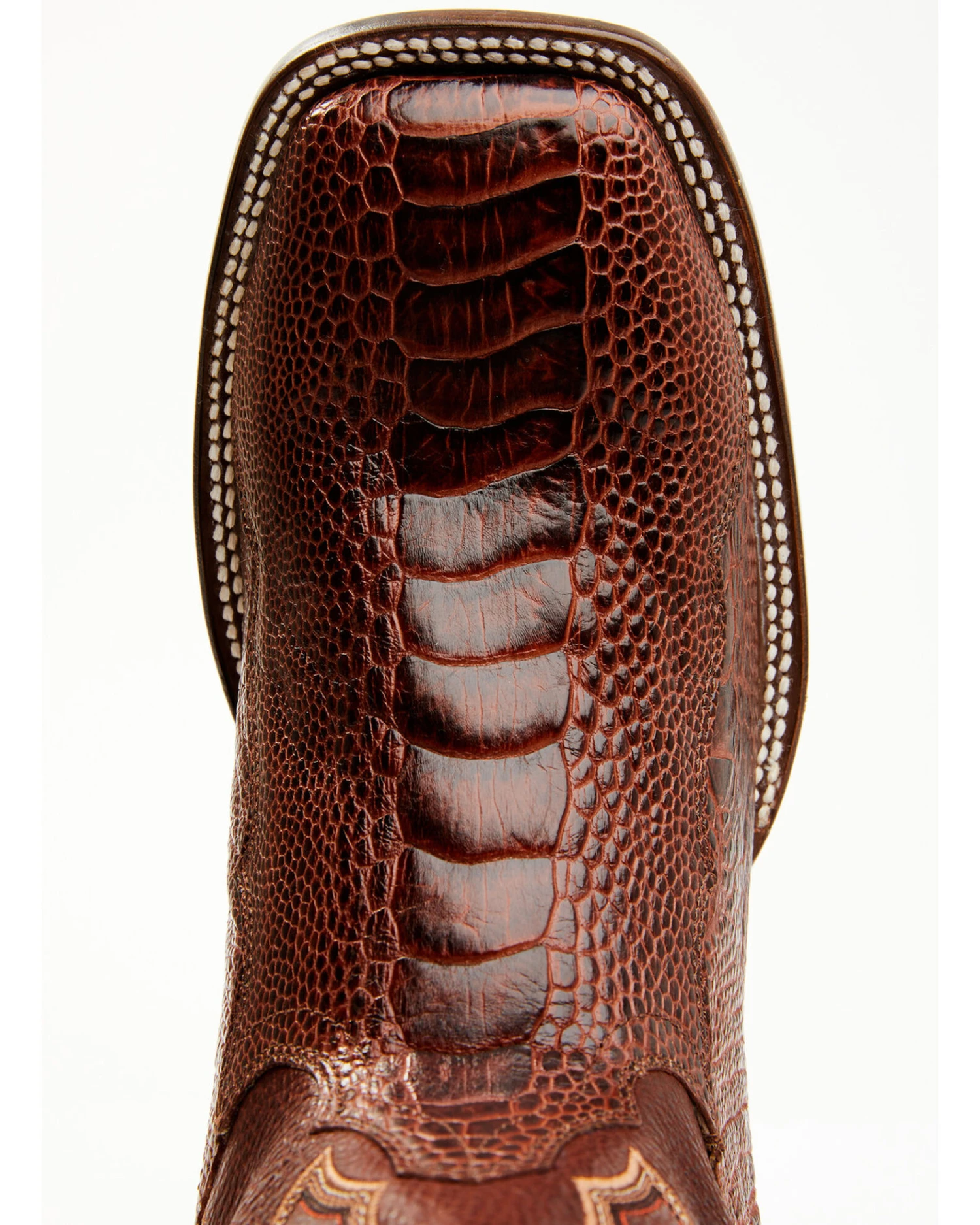 Cody James Men's Brandy Ostrich Leg Exotic Western Boots - Broad Square Toe 1 Cody James Men's Brandy Ostrich Leg Exotic Western Boots - Broad Square Toe