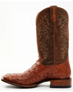 Cody James Men's Brandy Genuine Ostrich Exotic Western Boots - Broad Square Toe 9 Cody James Men's Brandy Genuine Ostrich Exotic Western Boots - Broad Square Toe -Cody James 2000371858 600 P3