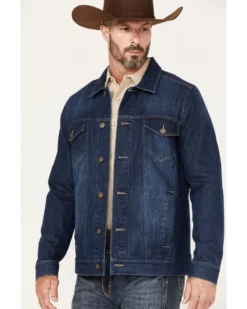 Cody James Men's Coasting Medium Wash Unlined Denim Jacket  -Cody James 2000373948 414 P3