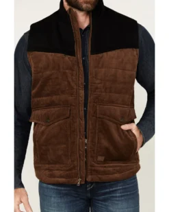 Cody James Men's Waren Corduroy Puffer Vest -Cody James 2000373954 200 P3