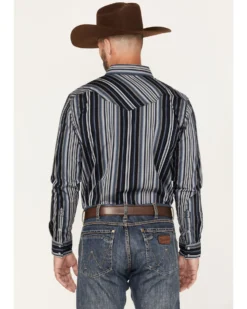 Cody James Men's Hull Vintage Stripe Snap Western Shirt  -Cody James 2000374093 400 P4