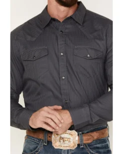 Cody James Southside Satin Stripe Snap Western Shirt  -Cody James 2000374098 021 P3