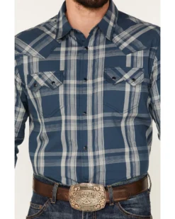 Cody James Men's Expression Large Plaid Snap Western Shirt  -Cody James 2000374104 410 P3