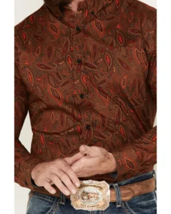 Cody James Tortuga Paisley Print Button Down Western Shirt - Big & Tall  -Cody James 2000374149 200 P3