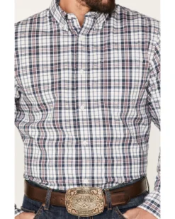 Cody James Men's Tonight Small Plaid Print Button-Down Western Shirt  -Cody James 2000374154 100 P3