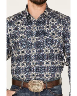 Cody James Men's Appalacian Southwestern Print Snap Western Shirt  -Cody James 2000374164 500 P3
