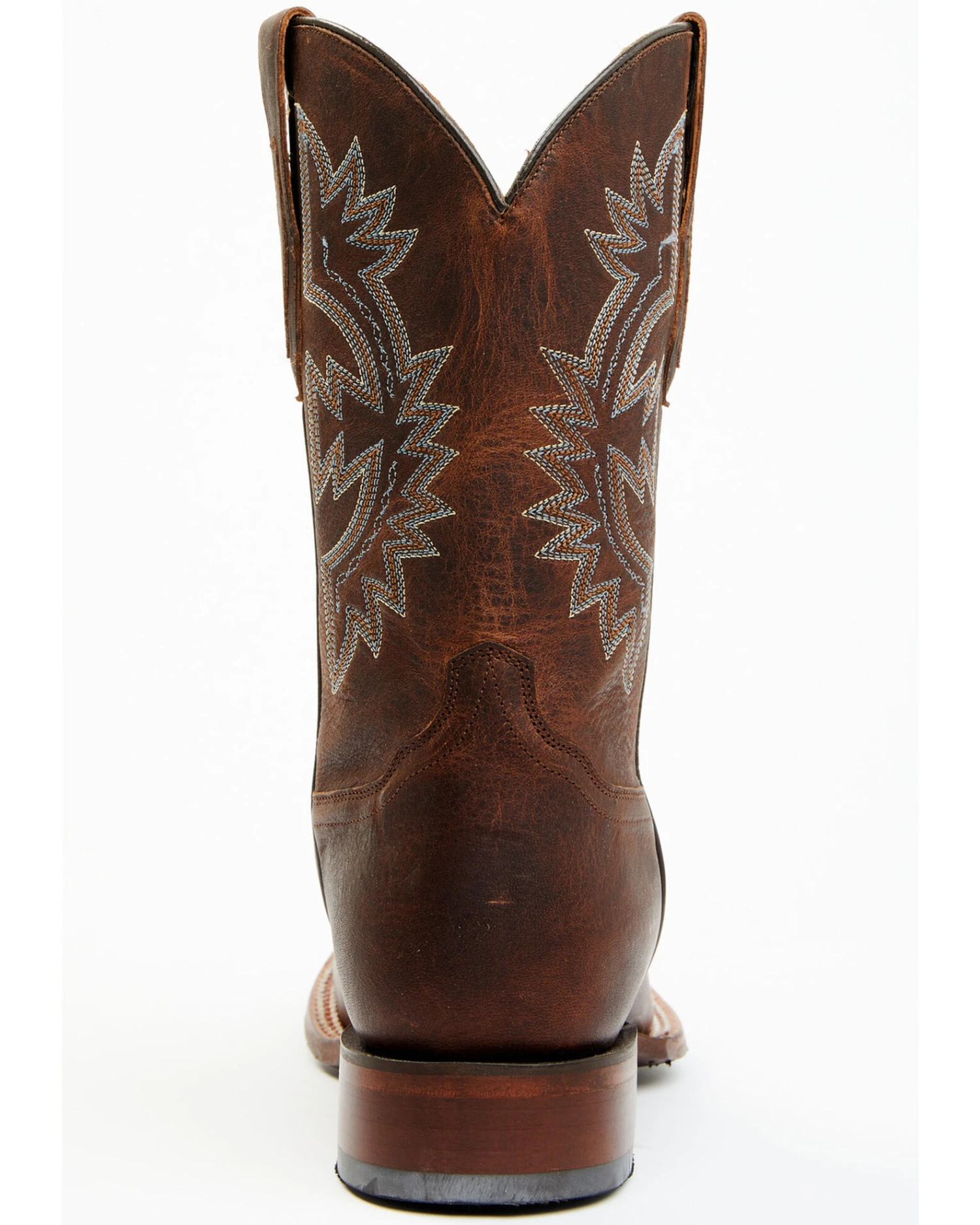 Cody James Men's Walnut Western Boots - Broad Square Toe 1 Cody James Men's Walnut Western Boots - Broad Square Toe